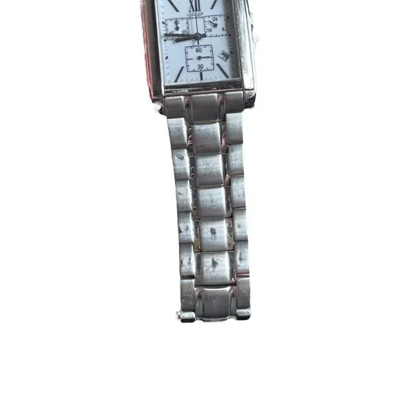 CITIZEN ECO-DRIVE Stainless Steel Water Resistant H501-S047731 SAPPHIRE WATCH